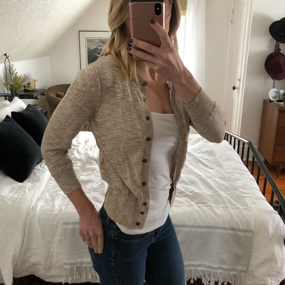 Beige Cardigan
